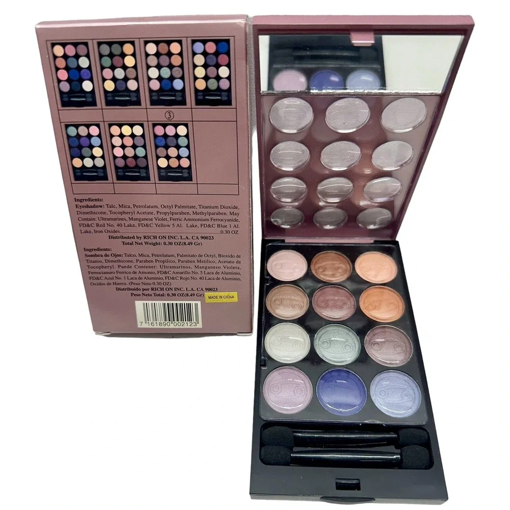 Elegant Eye Shadow Kit #0211-3 & #0212-6 / Lot‎ Of 2 BR